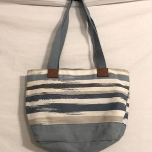 Thirty-one purse with zip top, interior pockets